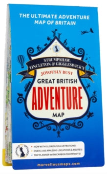 ST&G's Joyously Busy Great British Adventure Map: 2022 -  (Sheet map, folded) 07-11-2022 