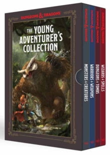 The Young Adventurer's Collection: Monsters and Creatures, Warriors and Weapons, Dungeons and Tombs, Wizards and Spells: Dungeons and Dragons 4-Book Boxed Set - Jim Zub (Paperback) 06-10-2020 