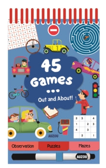45 Games... Out and About - Auzou Publishing (Mixed media product) 01-07-2017 