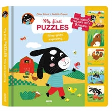 My First Puzzles  My First Puzzles: Riley Goes Exploring - Celine Potard (Board book) 02-03-2020 