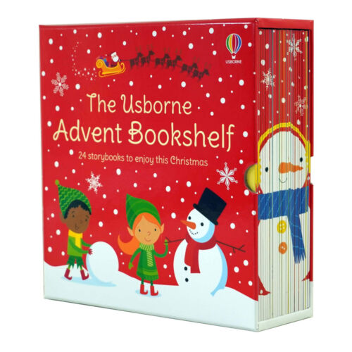 Picture Books  The Usborne Advent Bookshelf - Usborne (Mixed media product) 01-09-2022 
